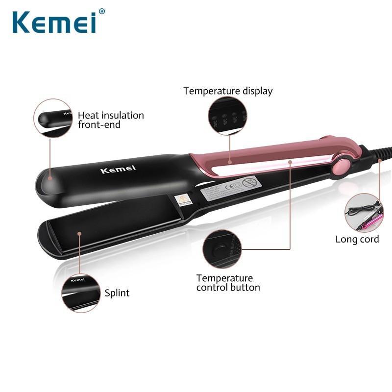 Kemei Hair Straightener Curling Irons KM-2113