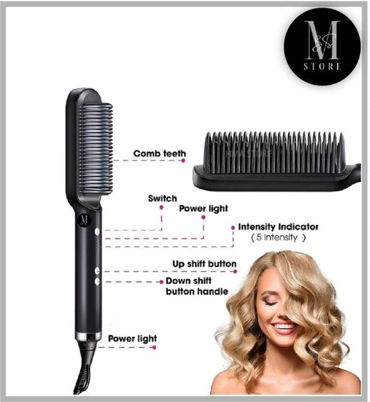 Electric Comb Hair Straightener